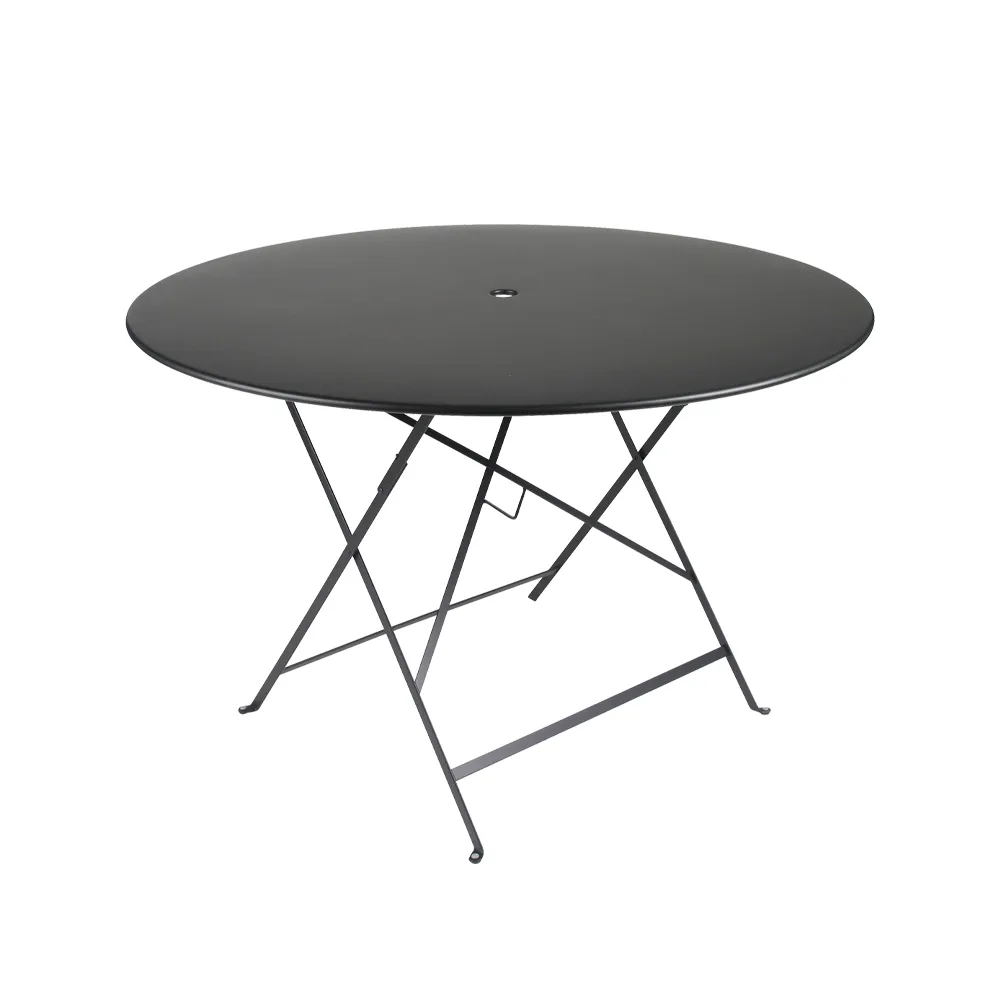Bistro bord Ø117 cm, Liquorice (svart) Fermob