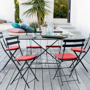 Bistro bord 117x77 cm - Anthracite (grå) - Fermob