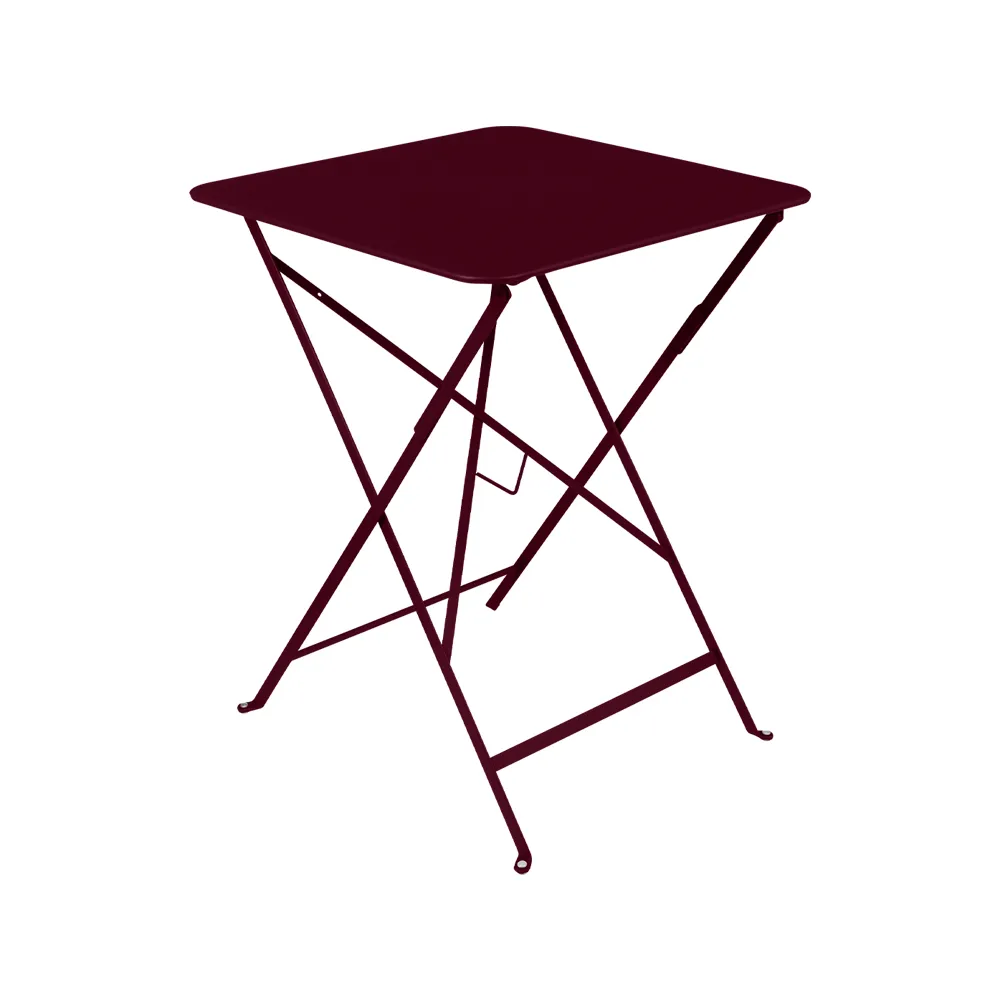 Bistro bord 57x57 cm, Black cherry (vinröd) Fermob