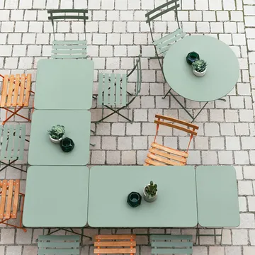 Bistro bord 57x57 cm - Willow green (grön) - Fermob