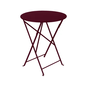 Bistro bord Ø60 cm - Black cherry (vinröd) - Fermob