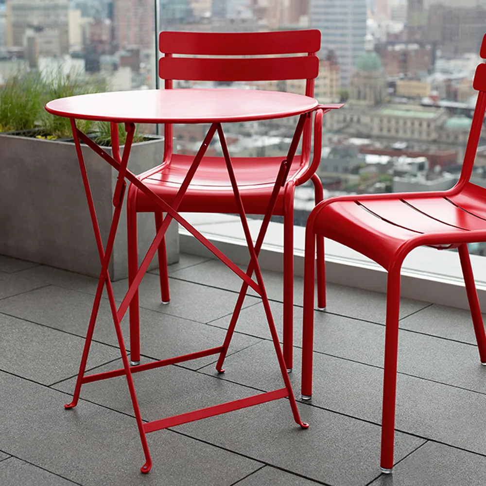 Bistro bord Ø60 cm, Frosted lemon (gul) Fermob