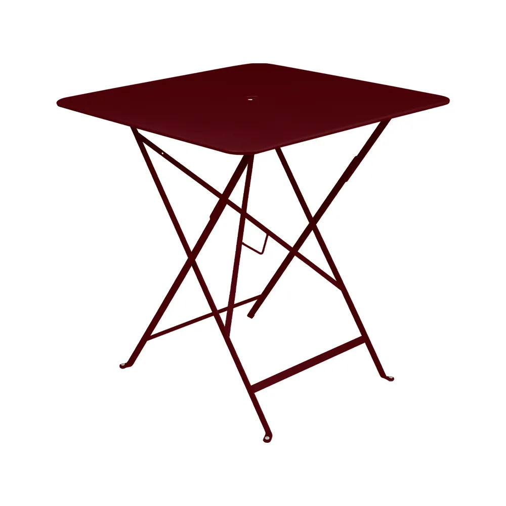 Bistro bord 71x71 cm, Black cherry (vinröd) Fermob