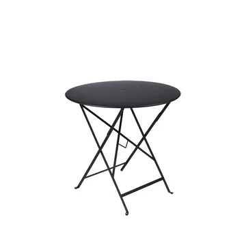 Bistro bord Ø77 cm - Liquorice (svart) - Fermob