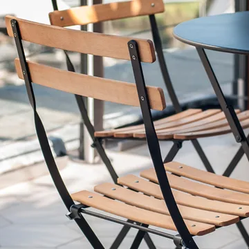 Bistro Natural stol - Cedar green (grön), oljad bok - Fermob