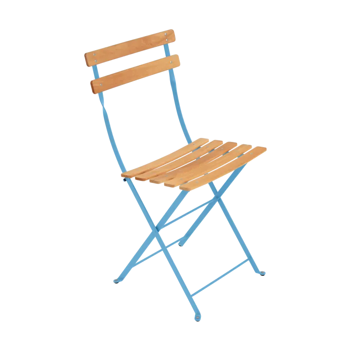 Bistro Natural stol - Maya blue (blå) - Fermob