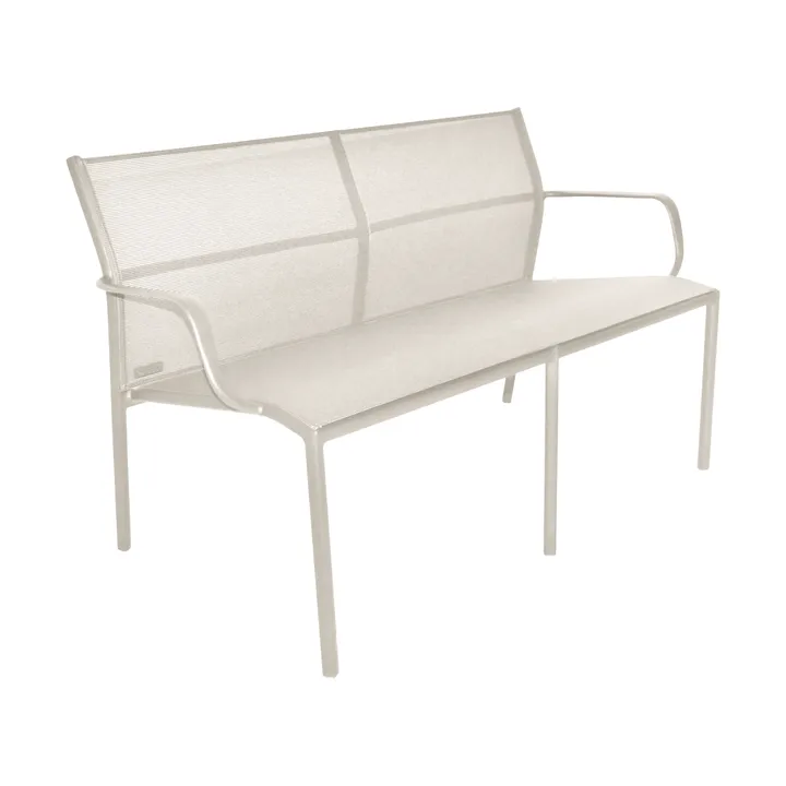 Cadiz bänk 2-sits - Clay grey (grå) - Fermob