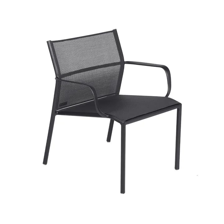 Cadiz karmstol låg - Anthracite (grå) - Fermob