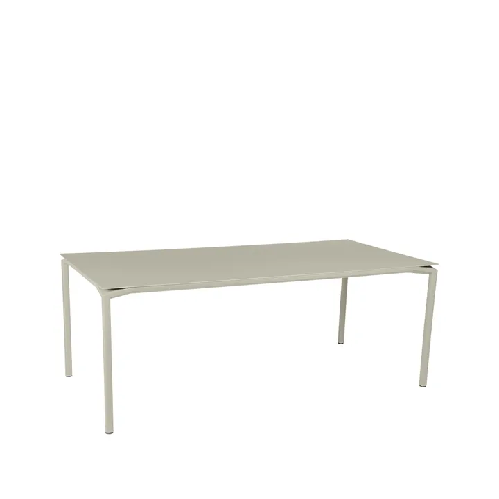Calvi bord 195x95 cm - Clay grey (grå) - Fermob