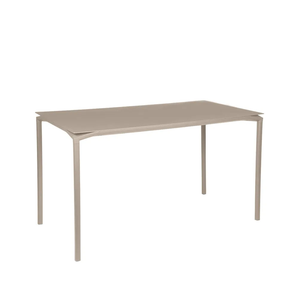 Calvi bord högt 160x80 cm, Nutmeg (beige) Fermob