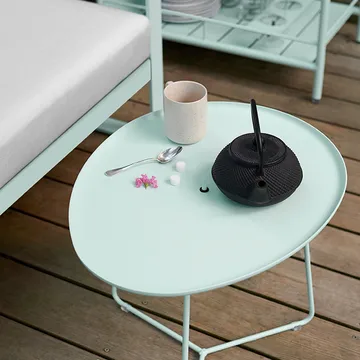 Cocotte bord lågt - Black cherry (vinröd) - Fermob