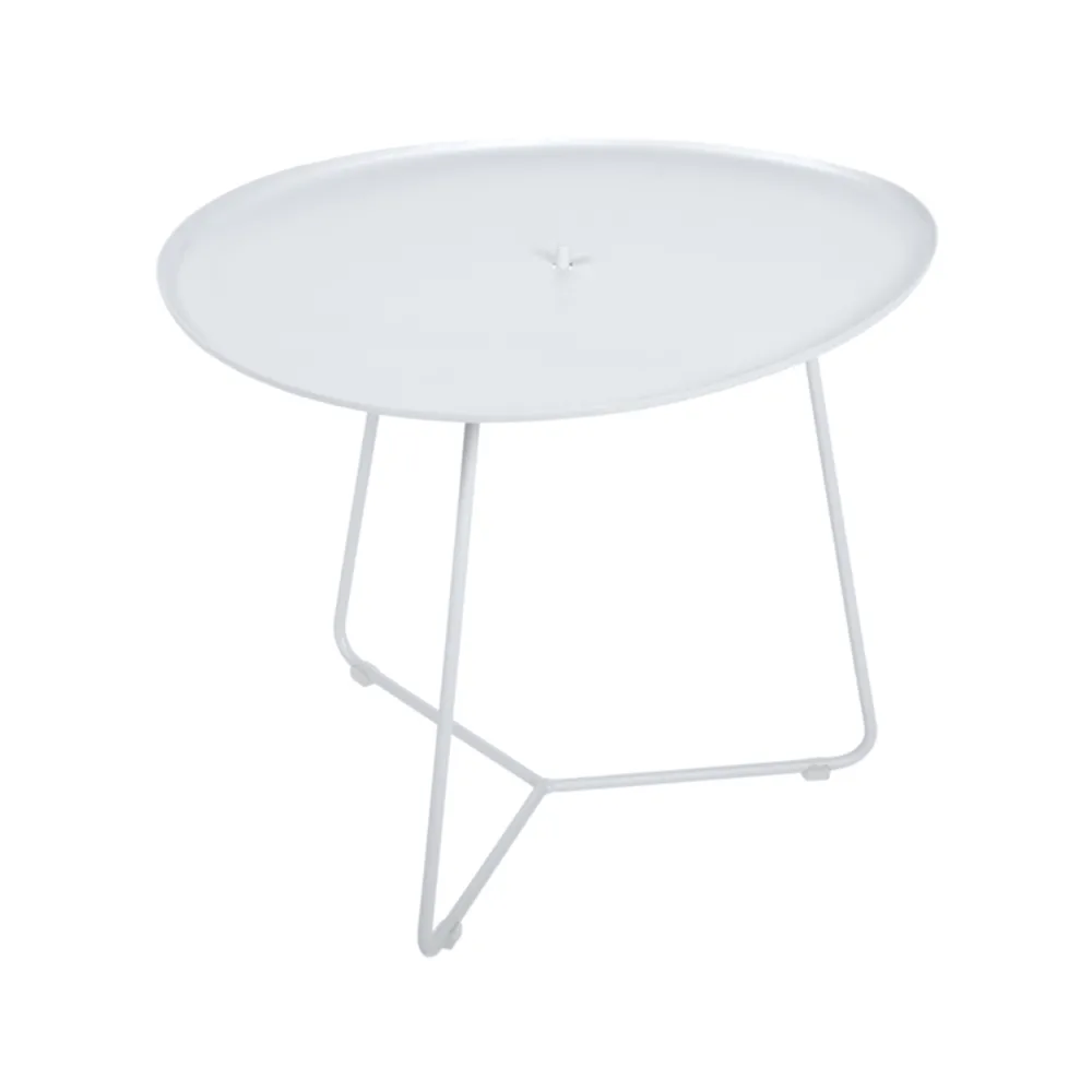 Cocotte bord lågt, Cotton white (vit) Fermob