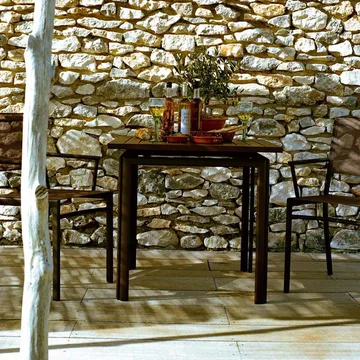 Costa bord 80x80 cm - Nutmeg (beige) - Fermob