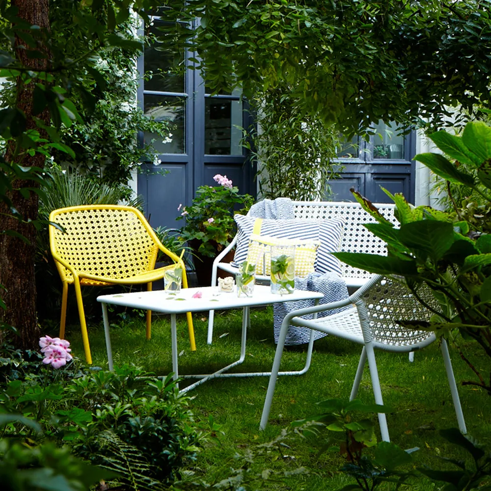 Croisette karmstol, Liquorice (svart) Fermob