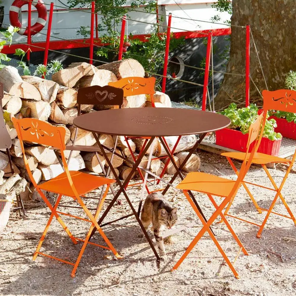 Floreal bord Ø96 cm, Honey (gul) Fermob