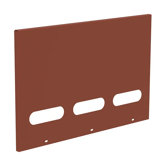 Goosto Credanza stänkskydd till utekök, Red ochre (röd) Fermob