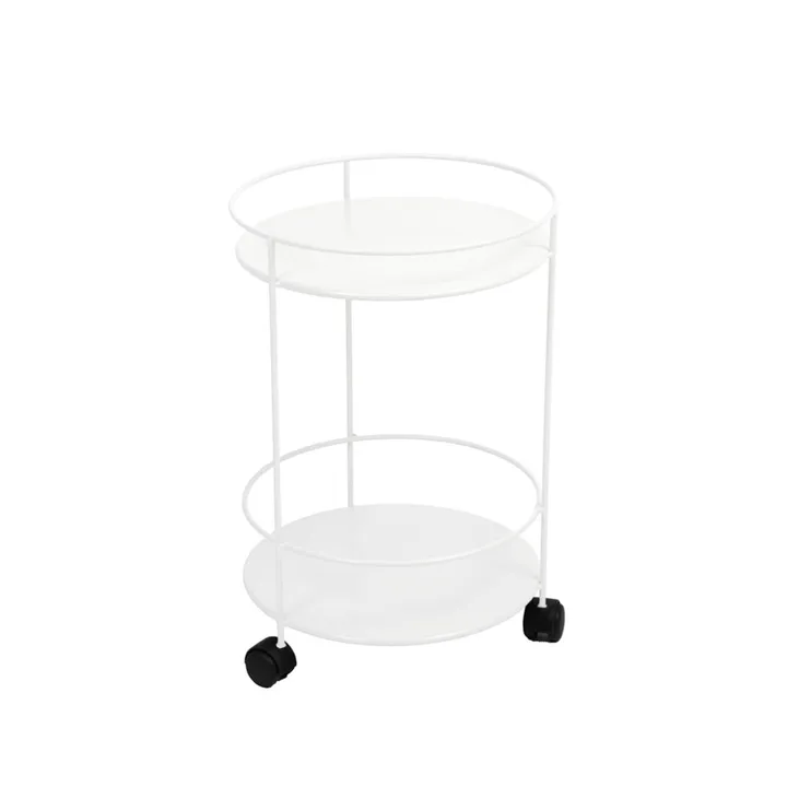 Guinguette sidobord med hjul - Cotton white (vit) - Fermob