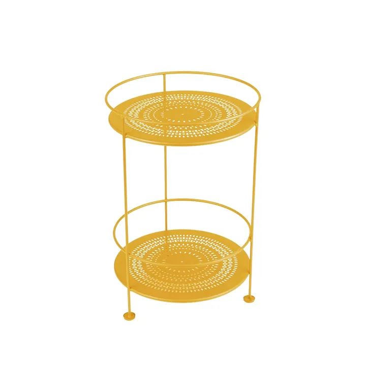 Guinguette sidobord utan hjul - Honey (gul) - Fermob