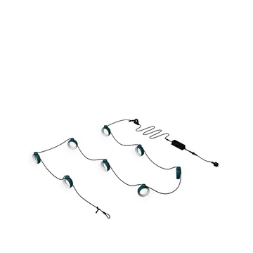 Hoop ljusslinga 12 m - Acapulco blue (blå) - Fermob