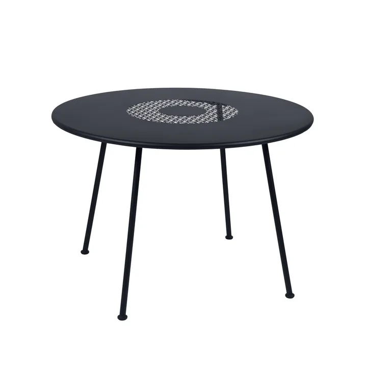 Lorette bord - Anthracite (grå), ø110 cm - Fermob