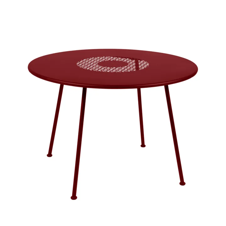 Lorette bord - Chili (röd), ø110 cm - Fermob