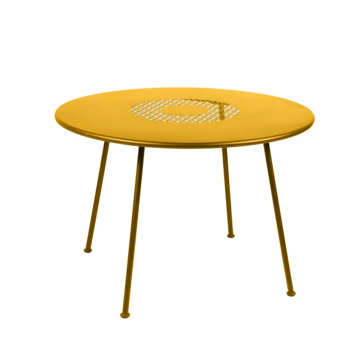 Lorette bord - Honey (gul), ø110 cm - Fermob