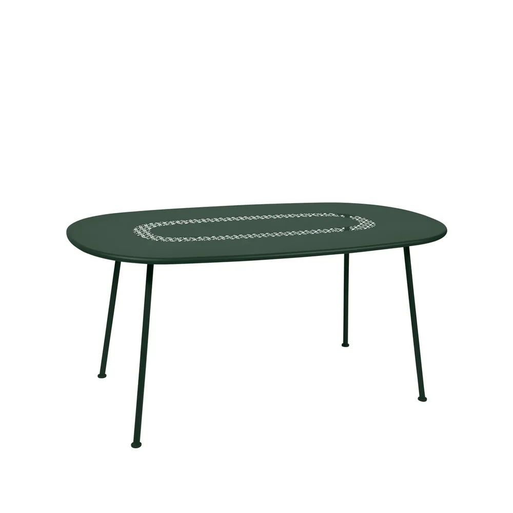 Lorette bord ovalt, Cedar green (grön) Fermob