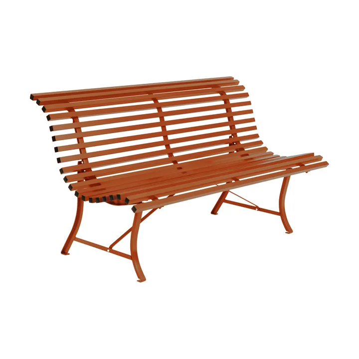 Louisiane bänk 150 cm - Candied orange (orange) - Fermob