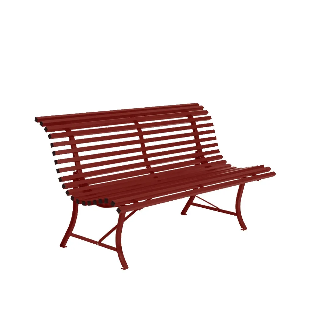 Louisiane bänk 150 cm, Chili (röd) Fermob