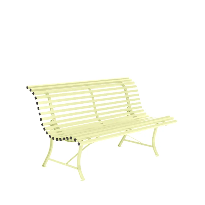 Louisiane bänk 150 cm - Frosted lemon (gul) - Fermob