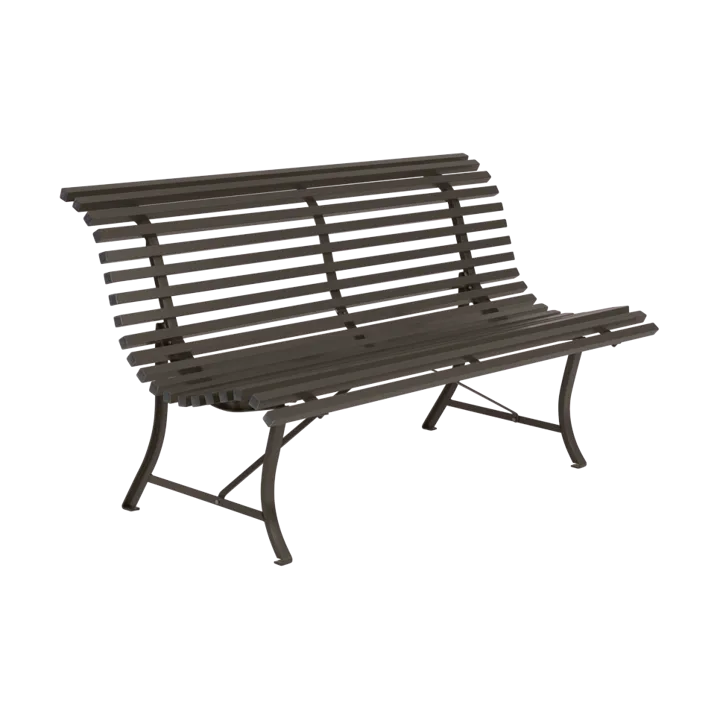 Louisiane bänk 150 cm - Tonka (brun) - Fermob