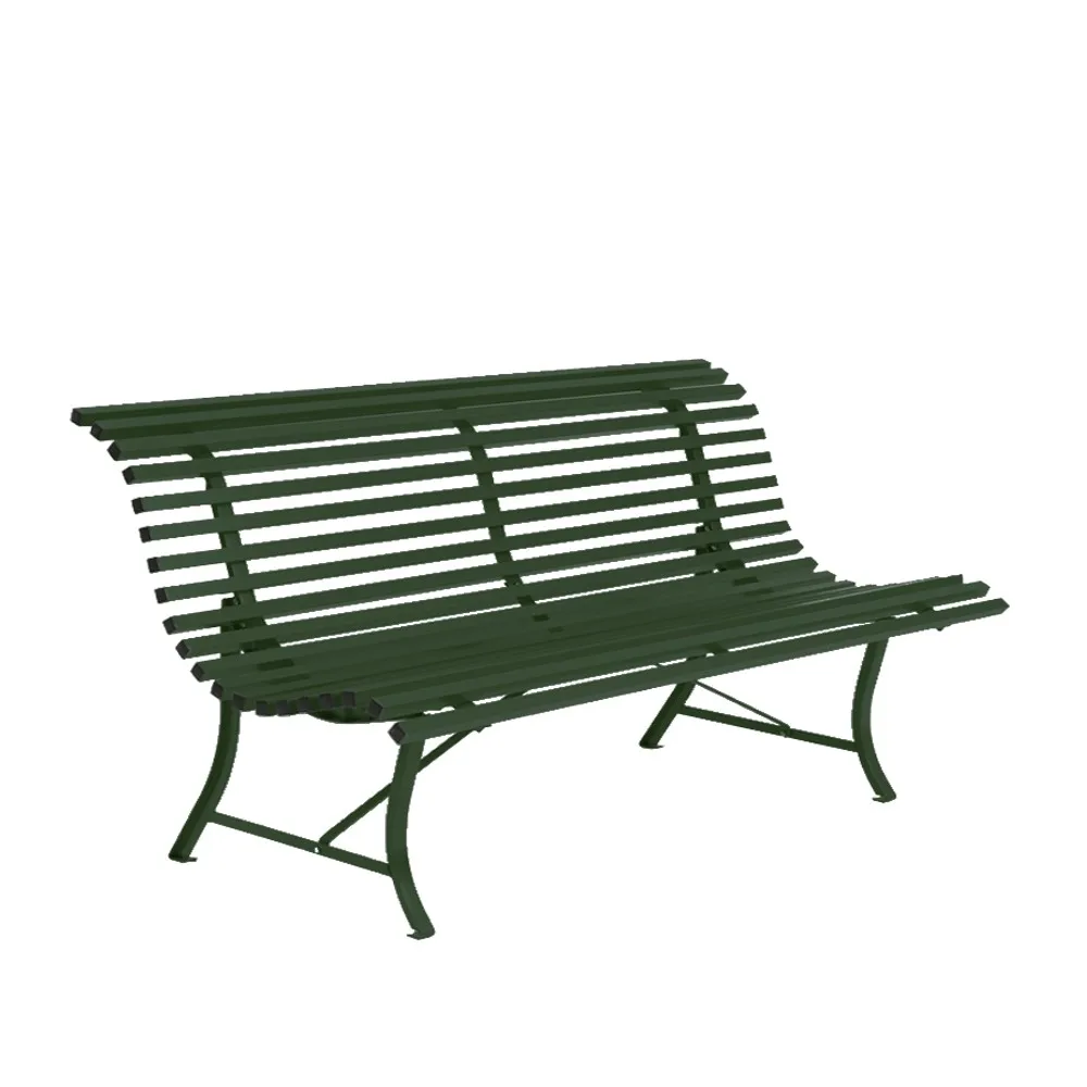 Louisiane bänk 200 cm, Cedar green (grön) Fermob