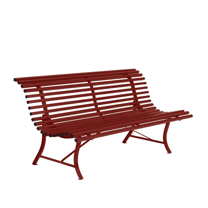 Louisiane bänk 200 cm - Chili (röd) - Fermob