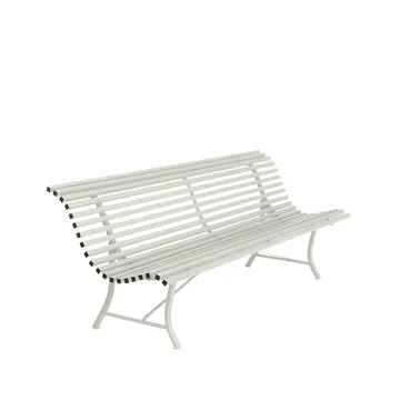 Louisiane bänk 200 cm - Clay grey (grå) - Fermob