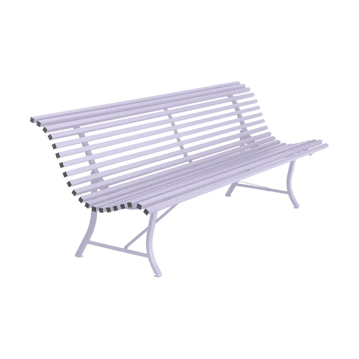 Louisiane bänk 200 cm - Marshmallow (lila) - Fermob