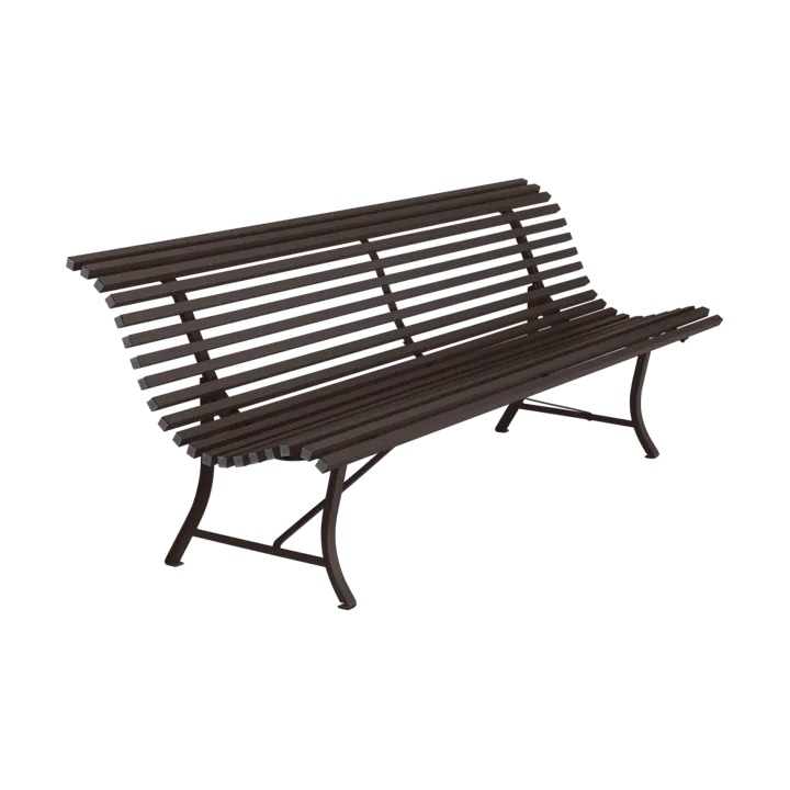 Louisiane bänk 200 cm - Tonka (brun) - Fermob