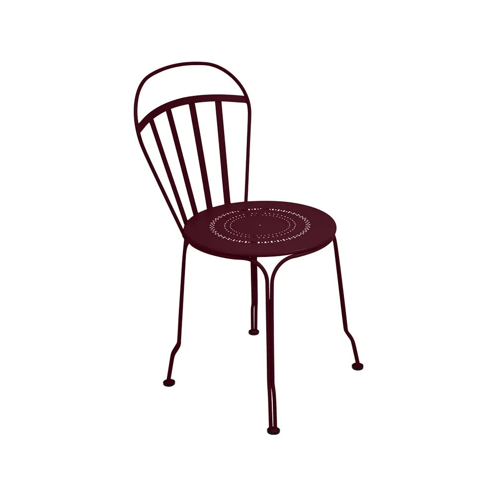 Louvre stol, Black cherry (vinröd) Fermob