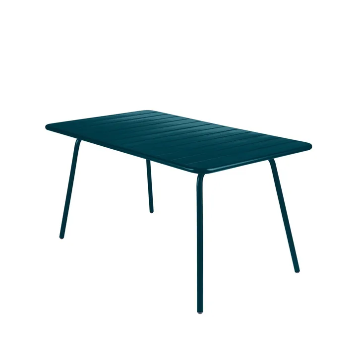 Luxembourg bord 143x80 cm - Acapulco blue (blå) - Fermob