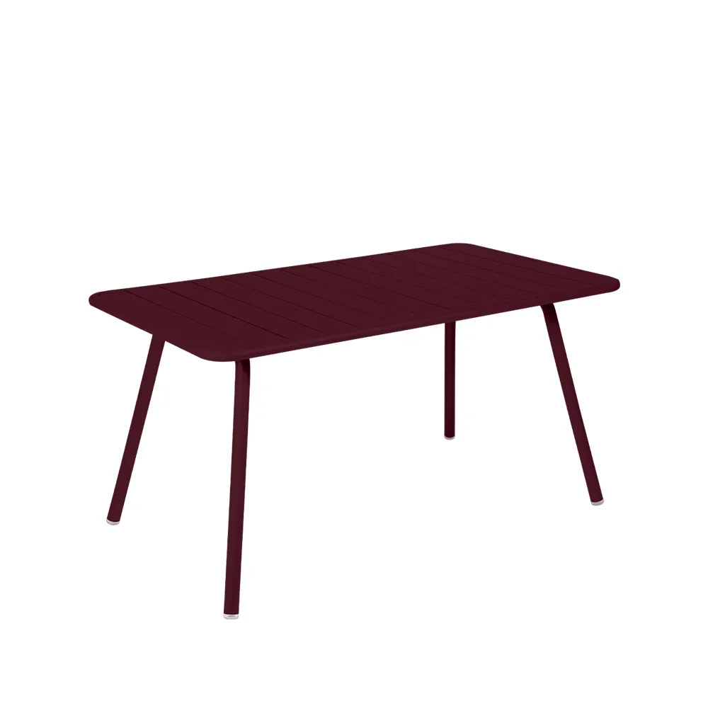 Luxembourg bord 143x80 cm, Black cherry (vinröd) Fermob