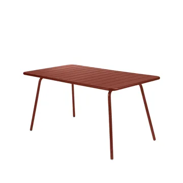 Luxembourg bord 143x80 cm - Red ochre (röd) - Fermob