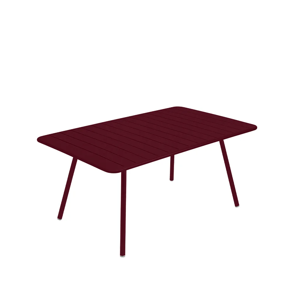 Luxembourg bord 165x100 cm, Black cherry (vinröd) Fermob