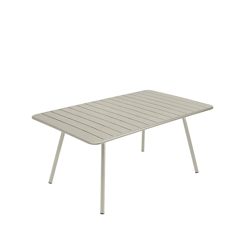 Luxembourg bord 165x100 cm, Clay grey (grå) Fermob