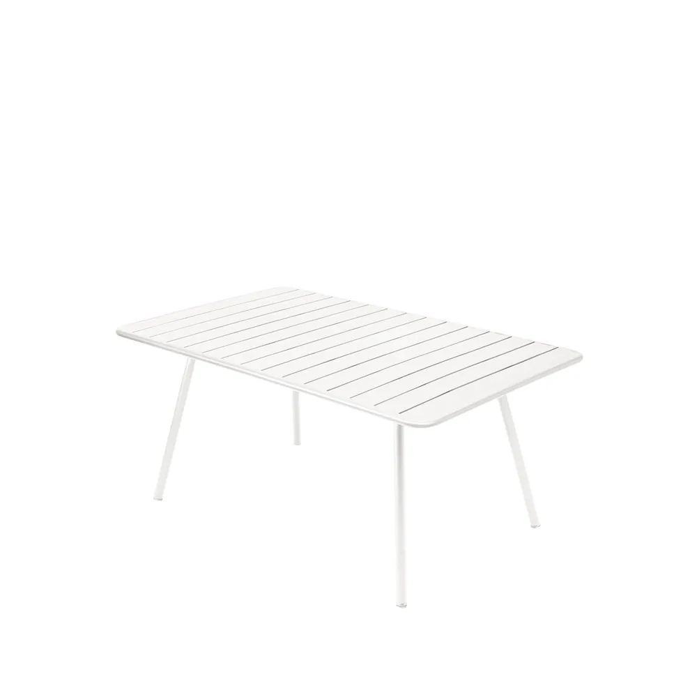 Luxembourg bord 165x100 cm, Cotton white (vit) Fermob