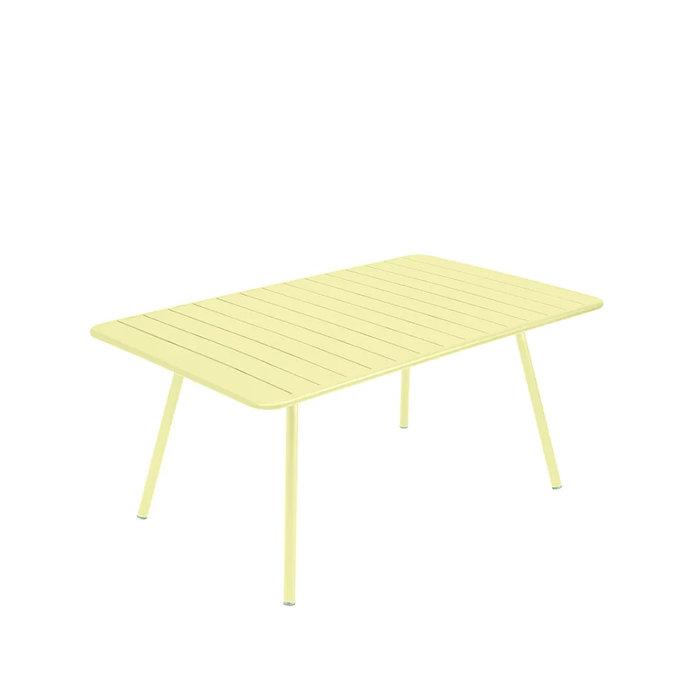 Luxembourg bord 165x100 cm, Frosted lemon (gul) Fermob