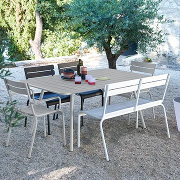 Luxembourg bord 165x100 cm - Honey (gul) - Fermob