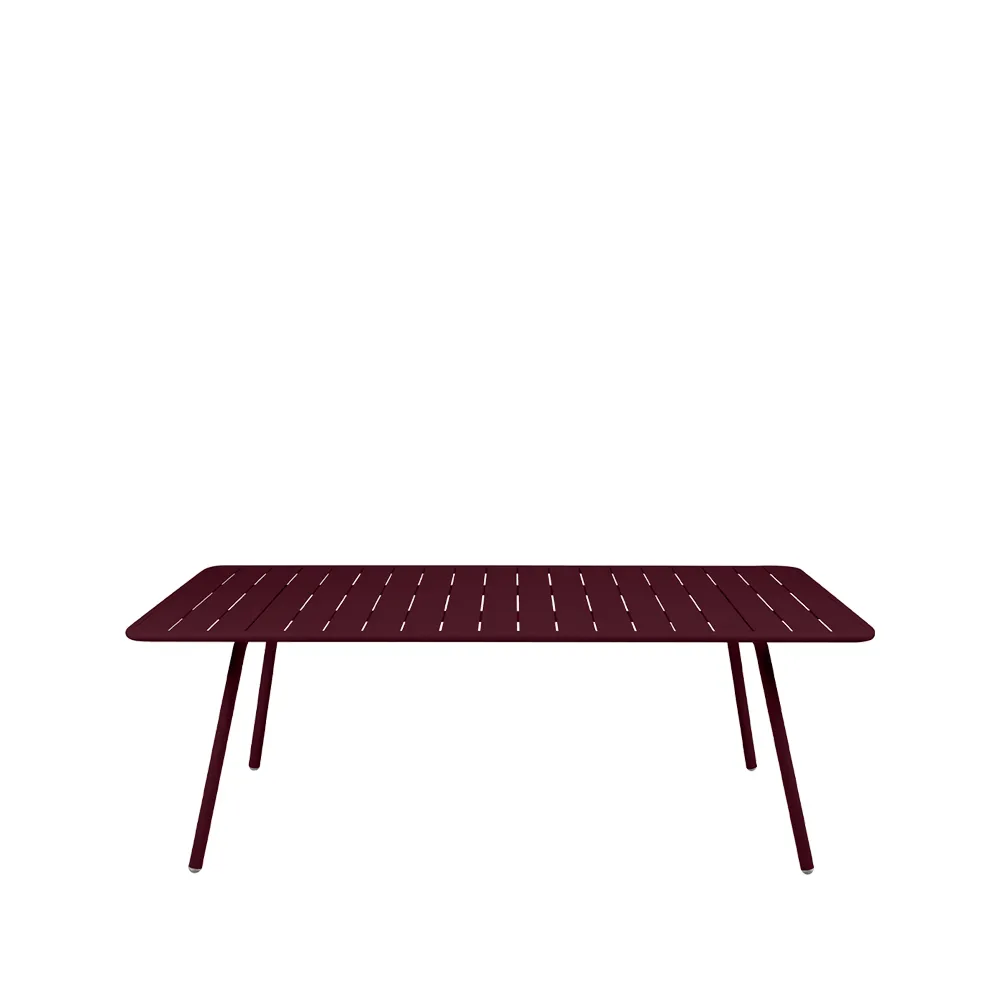Luxembourg bord 207x100 cm, Black cherry (vinröd) Fermob