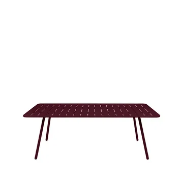 Luxembourg bord 207x100 cm - Black cherry (vinröd) - Fermob