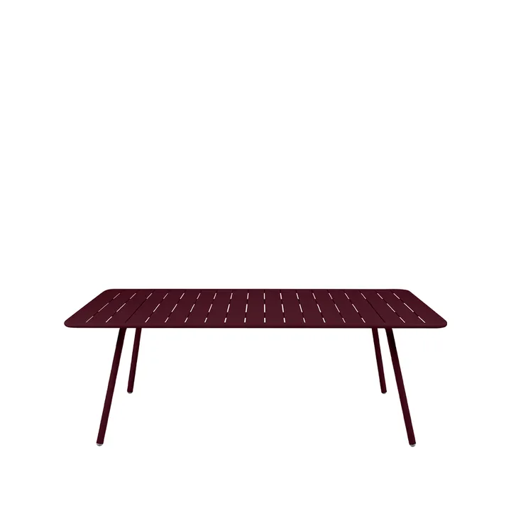 Luxembourg bord 207x100 cm - Black cherry (vinröd) - Fermob