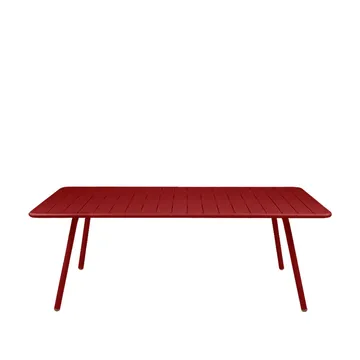 Luxembourg bord 207x100 cm - Chili (röd) - Fermob