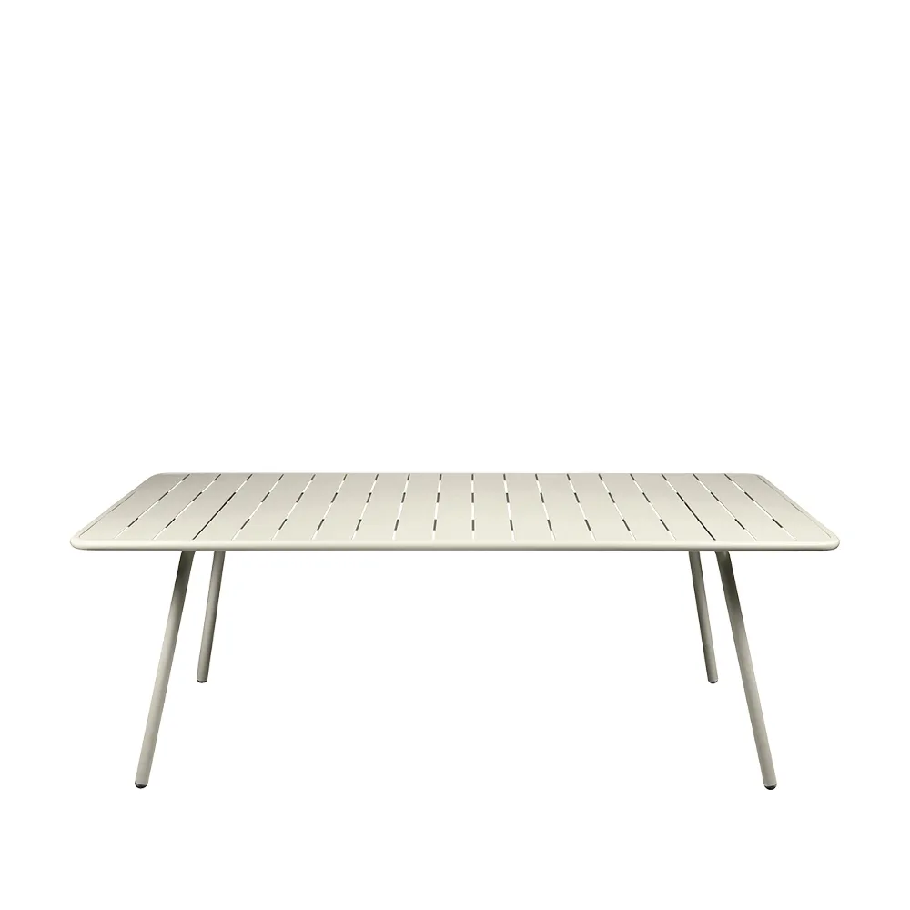 Luxembourg bord 207x100 cm, Clay grey (grå) Fermob